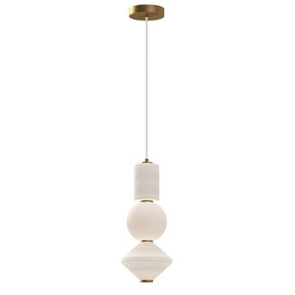 Netlighting Alora Mood Bijou LED Slim Pendant Aged Gold 3000K