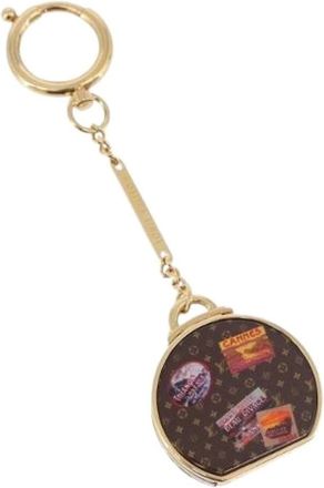 Louis Vuitton Pre-owned Accessories, female, Yellow, Size: ONE SIZE Pre-owned Metal Key Holder