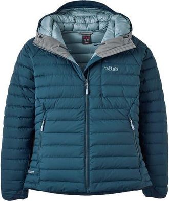 RAB Microlight Windstopper Hoodie - Womens in Tempest Blue at Nordstrom, Size X-Small