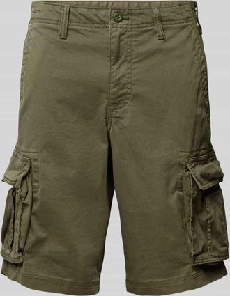 GAP Straight Fit Shorts mit Cargo-Taschen Modell Core in Dunkelgruen, Gr&ouml;&szlig;e 30