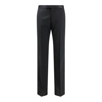 Tagliatore Heren, Broeken, Zwart, Maat: L Wol
