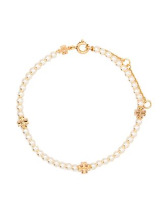 Tory Burch Bijoux Gold/Pearl