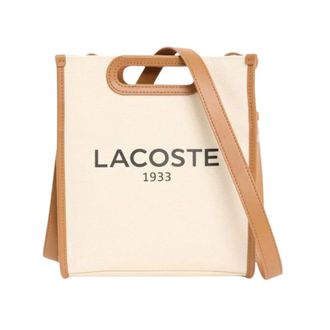 Lacoste Bolso tote peque&ntilde;o Heritage de lona - Bags - Mujer - Beige - ONE SIZE
