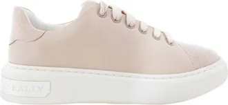 Bally Marlys Leather Low-Top Sneakers, Brand Size 35 ( US Size 4.5 )