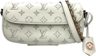 Louis Vuitton Pre-owned Vintage Schoudertas - Dames - Vintage Schoudertas - Wit - ONE Size - Leer - Vintage
