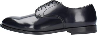 Doucal's Schoenen, Heren, Blauw, 39 EU, Leer, Du 1003Yorkuf 007Nb 02 Laced Schoenen