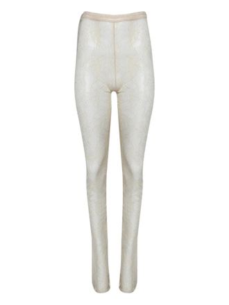 Interior The Anita lace trousers - Neutrals