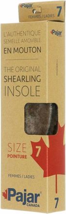 Pajar Womens Shearling Insole In Neutral