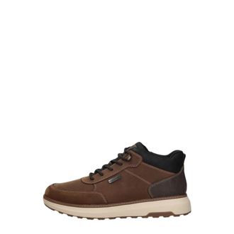 Rieker Schoenen, Heren, Bruin, 43 EU, Leer, Veterschoenen Hoog