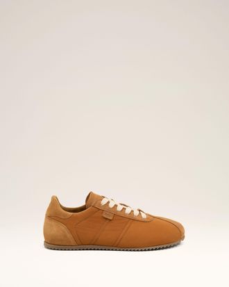 Ami Brown Nylon Soft Sneakers Brown - 36 - Unisex