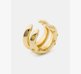 Kate Spade New York Summer Daze Banana Stacked Rings