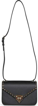 Valentino Garavani Foldover Crossbody Bag - Dames - Schoudertassen - Zwart - ONE Size - Leer - Tassen