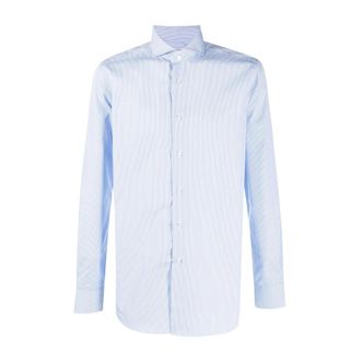Xacus 11232 Shirt - Heren - Overhemden - Blauw - Maat: 4XL Katoen