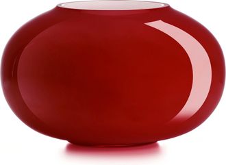 IVV pandora jarr&oacute;n h-18 di&aacute;metro 30 cm t/f revestido exterior rojo interior blanco leche