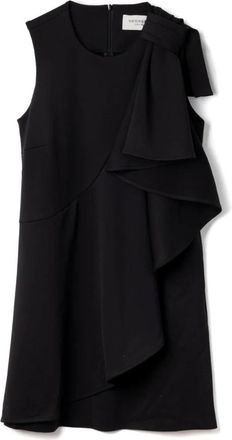 Viktor & Rolf Bow Volant Dress - female - Viktor & Rolf - Short Dresses - Black - XS - Dresses