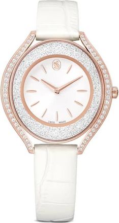 Swarovski Crystalline Quartz Silver Dial Ladies Watch 5730146