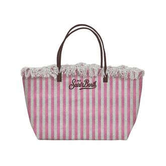MC2 Saint Barth City Bag Mid Fringe - unisex - MC2 Saint Barth - Shopping Bags - Multicolor - ONE SIZE - Bags