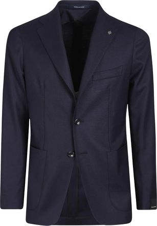 Tagliatore Montecarlo Jacket - Heren - Business blazers - Blauw - M - Wol - Kostuums