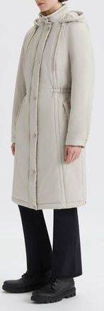 Hunter Isabelle Water Repellent Crinkle Padded Coat in Vanilla at Nordstrom Rack, Size X-Large