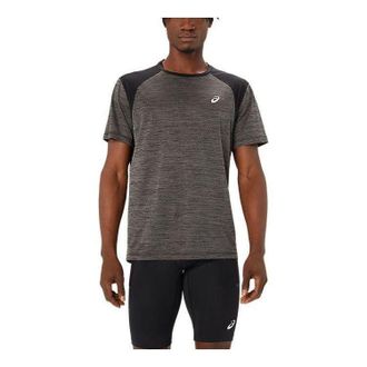 Asics Actibreeze Running T-shirt Grey Black 2011C992-001