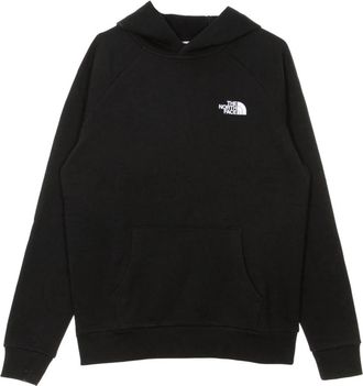 The North Face Raglan Hoodie - Heren - Sportshirts - Zwart - XS - Katoen - Fitness