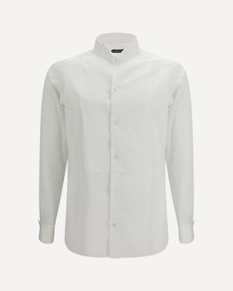 Tom Ford Cotton Shirt with regular fit Male 42