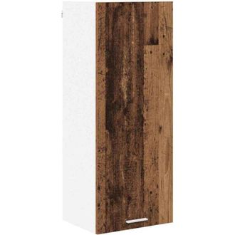 vidaXL Hanging Cabinet Riga Old Wood 40 x 31 x 100 cm Engineered Wood vidaXL