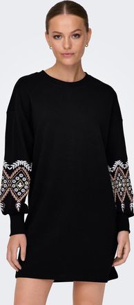 Only Sweatkleid »ONLBROOKE LS SHORT DRESS FLOWER SWT NOOS«