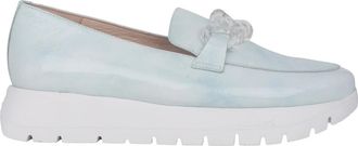 Wonders Stijlvolle damesloafercollectie - Dames - Loafers - Blauw - 42 EU - Leer - Schoenen