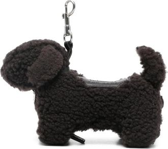 Anya Hindmarch Shearling Dog-shaped Keyring