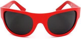 Retro Superfuture 51mm Square Sunglasses in Red at Nordstrom Rack