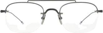 Thom Browne unisex, Accessoires, Grijs, Maat: 53 MM