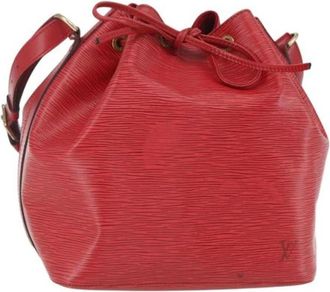 Louis Vuitton Pre-owned Vintage Bucket Bag - Dames - Vintage Tas - Rood - ONE Size - Vintage