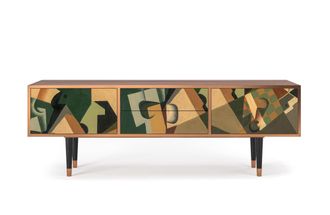 StoryZ Mueble de TV multicolores 2 cajones y 2 puertas L 170 cm