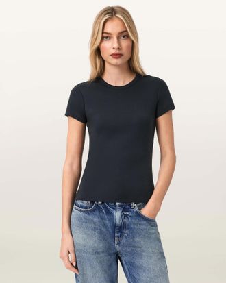AllSaints Stevie Slim Fit Short Sleeve T-Shirt