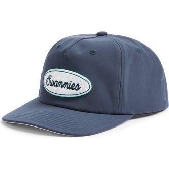 Swannies Bloom Snapback Baseball Cap in Navy at Nordstrom