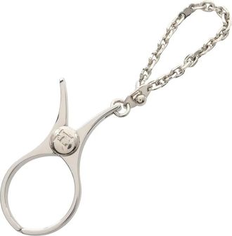 Herm&egrave;s Porta guanti Fillou anni 2010 - Argento