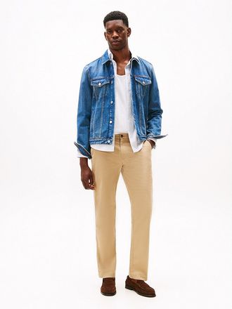 Tommy Hilfiger Mens Slim Fit THFlex Tommy Chino