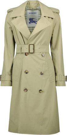 Burberry Trench Coats - Dames - Trenchcoats - Groen - XS - Jassen