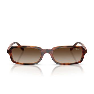 Vogue Sunglasses Vo5666 S W65613 Dark Brown/Brown Gradient Women
