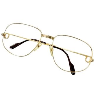 Cartier Pre-owned Trinity Eyeglasses - Heren - Vintage Accessoires - Geel - ONE Size - Vintage