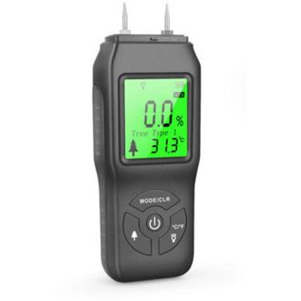 OEM Medidor De Humedad Para Madera, Detector De Humedad Digital Port&aacute;til, Pantalla Lcd Retroiluminada, Detector De Fugas De Agua, Comprobador De Humedad P