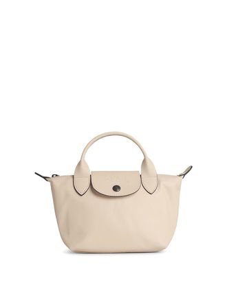 Longchamp Le Pliage Xtra Leather Bag Nude