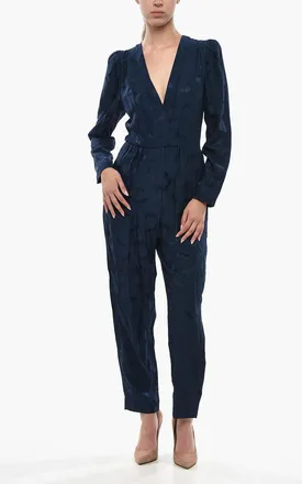 Stella McCartney Jumpsuit MICHELE in Misto Seta Jacquard Stella McCartney
