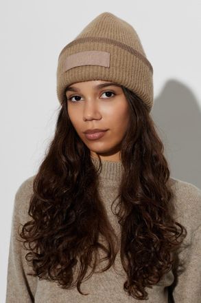 Jacquemus Gros Grain Beanie, Unisex, Beige