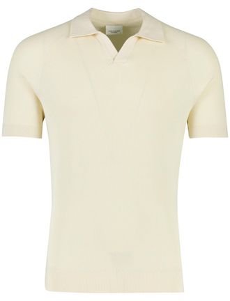 Profuomo Poloshirt profuomo creme normale fit