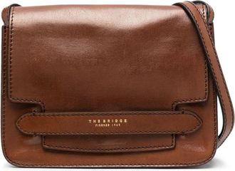 The Bridge Lucrezia leather crossbody bag - unisex - Calf Leather - OS - Brown