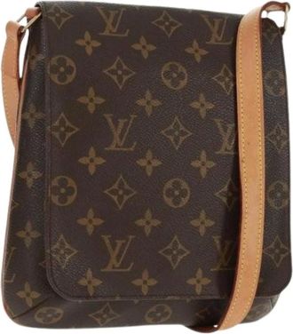 Louis Vuitton Pre-owned Cross Body Bags, female, Brown, Size: ONE SIZE Pre-owned Monogram Shoulder Bag