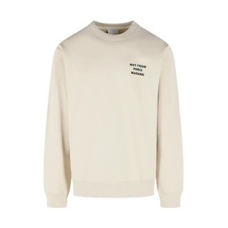 Dr&ocirc;le de Monsieur Le Sweatshirt Slogan - - Sweatshirts & Hoodies - Uomo - Beige - XL