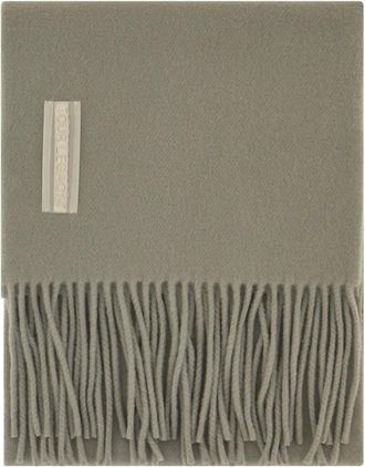 Our Legacy Estate Sjaal - Heren - Wintersjaals - Grijs - ONE Size - Wol - Accessoires